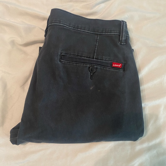 Levis XX Chino Relaxed Taper Size Medium Color Black - Picture 5 of 6